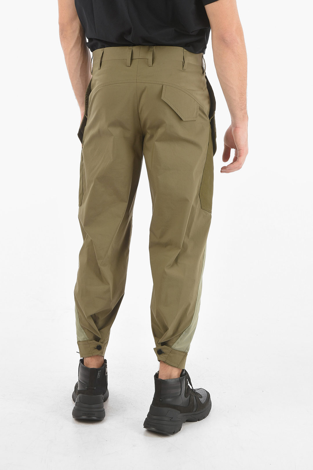 Jersey Pocket LOOSE FIT Nylon Cargo Pants