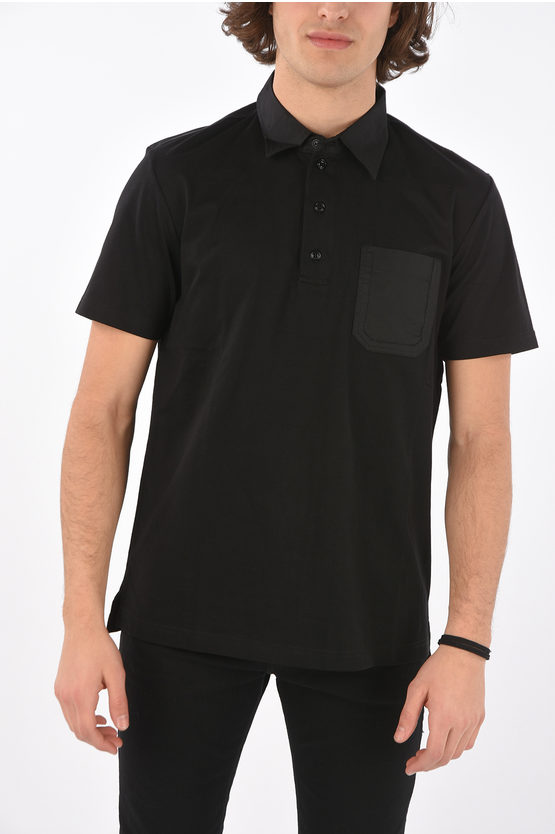 Diesel jersey TORACLE polo shirt with breast pocket men Glamood Outlet
