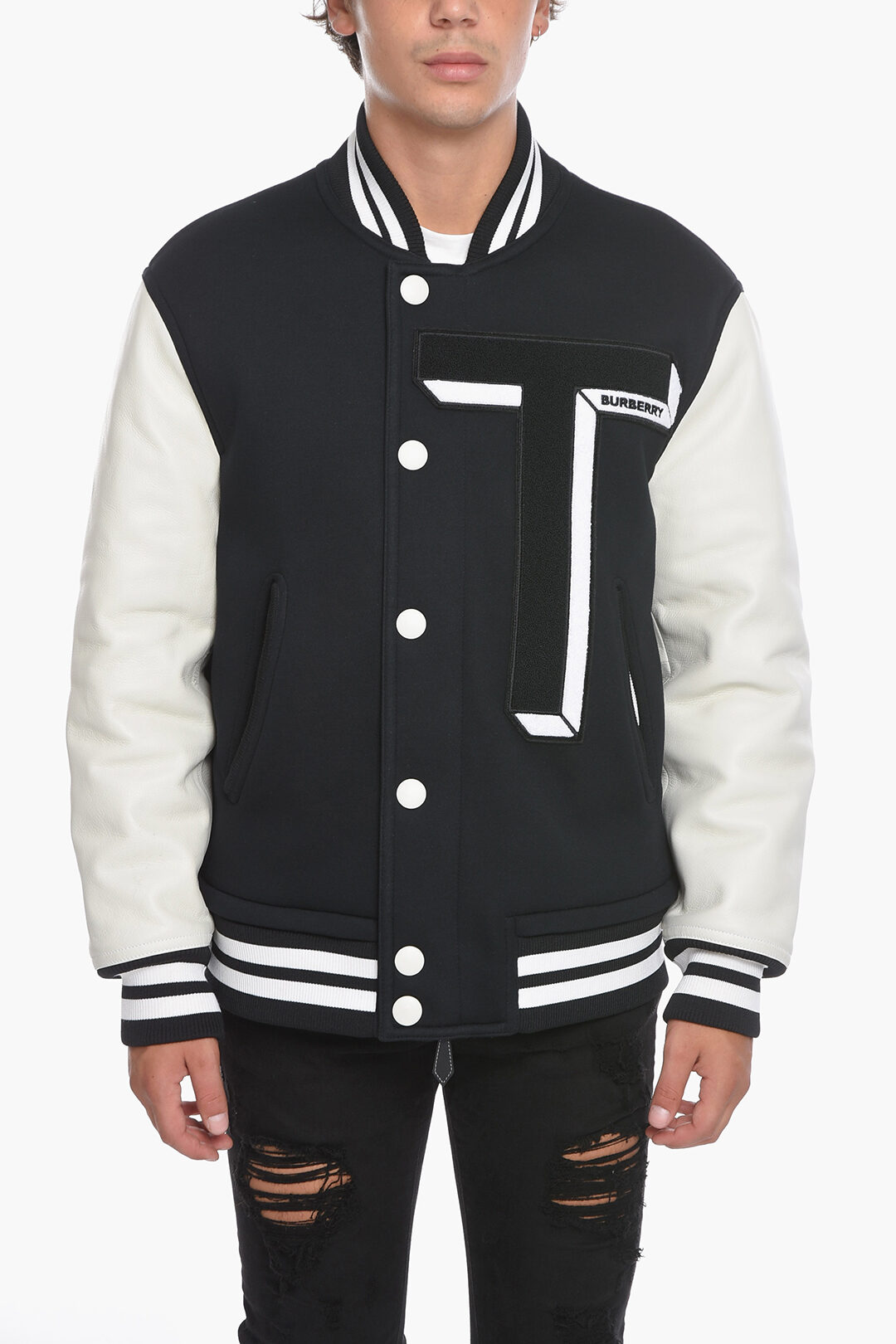 Burberry varsity online jacket