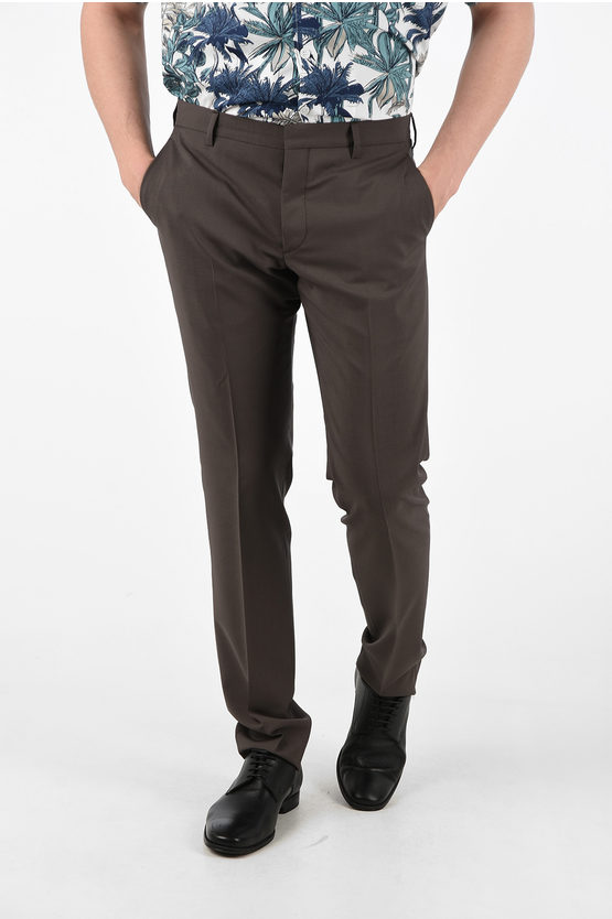 Prada Jetted Pocket Hidden Closure No Hem Pants men - Glamood Outlet