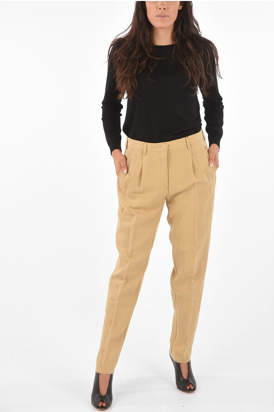 Etro Jetted Pocket Single Pleat Pants women - Glamood Outlet