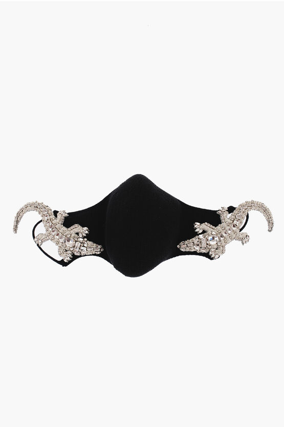 BALMAIN JEWEL CROCODILE MASK