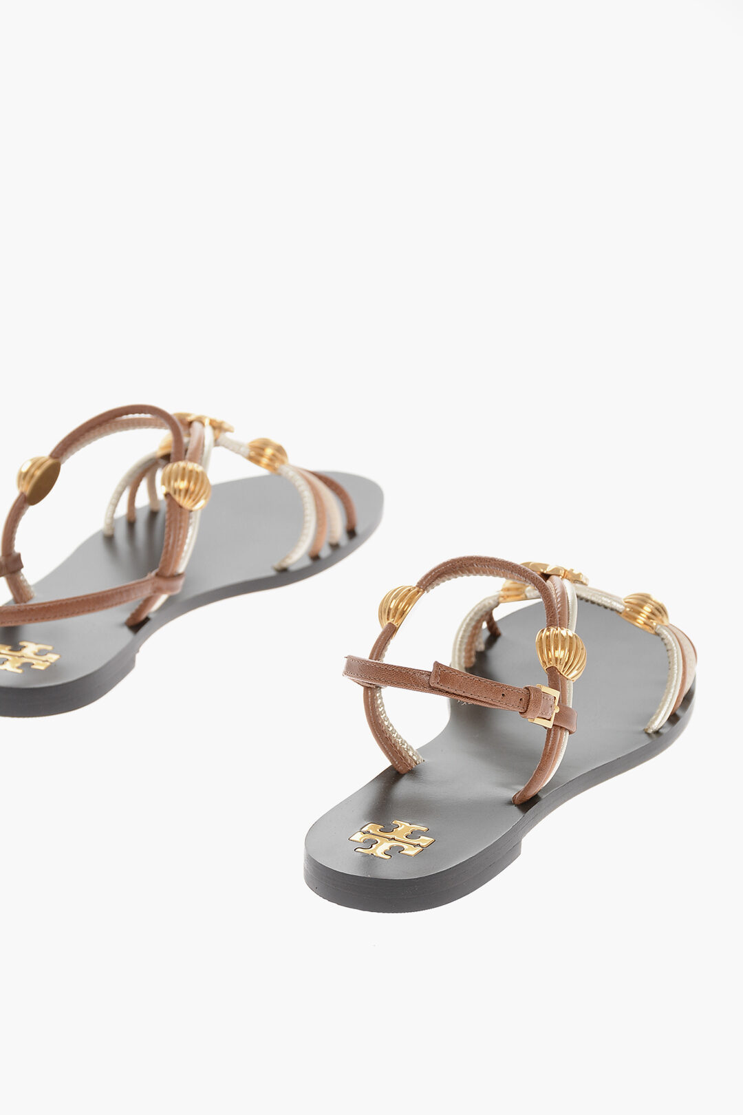 Tory Burch Jewel Detail Leather Sandals women - Glamood Outlet