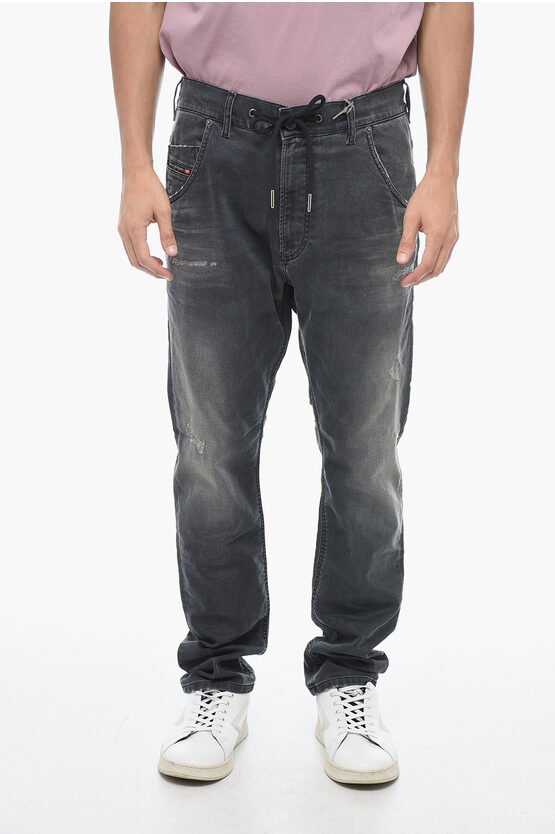 Shop Diesel Joggjeans Distressed Krooley Jogger Denims