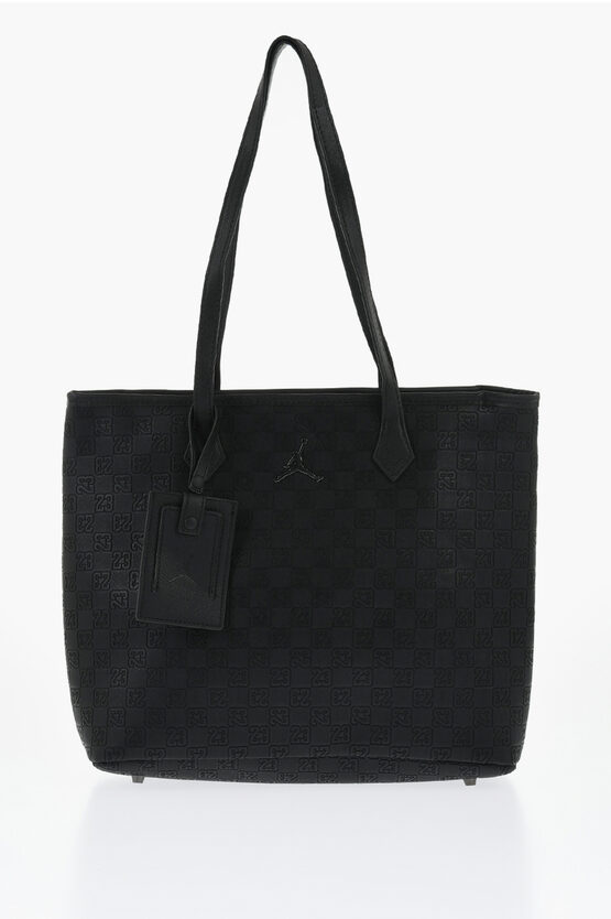 Nike Jordan Logoed Tote Bag With Monogram Motif