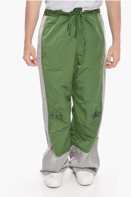 Off-White Pantaloni Track DIAG in Nylon con Toppe a Contrasto uomo -  Glamood Outlet