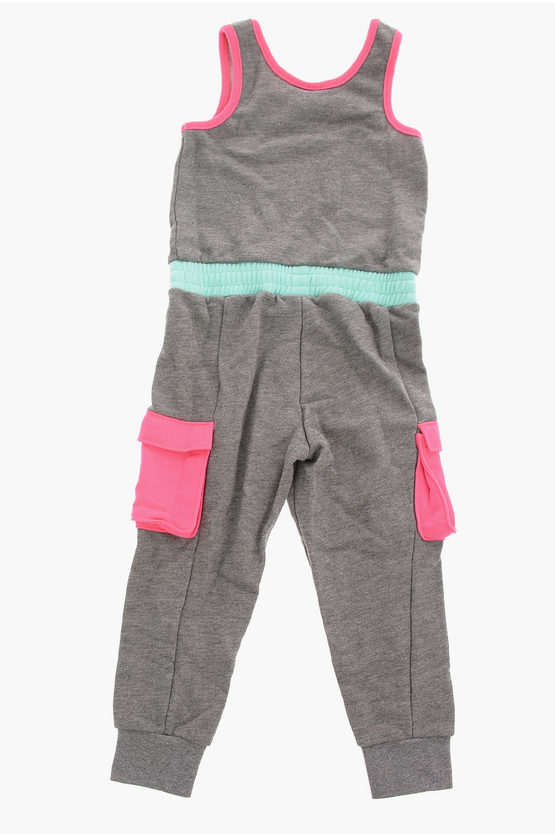 Jumpsuit Cargo Senza Manica