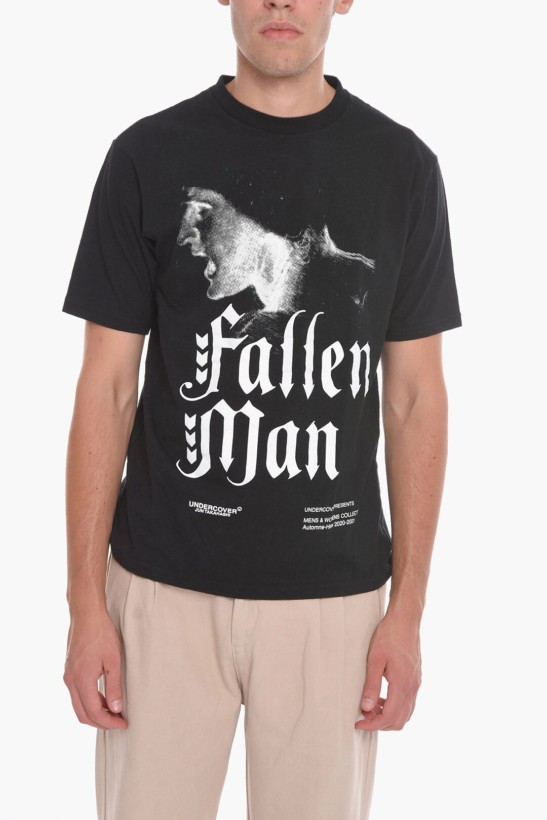 Undercover JUN TAKAHASHI Crew-Neck T-shirt with Gothic Print men