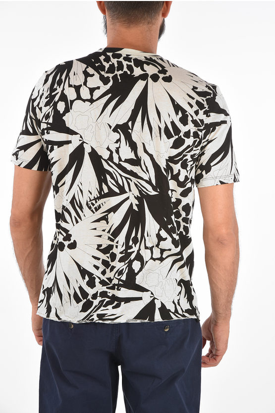 saint laurent jungle print shirt