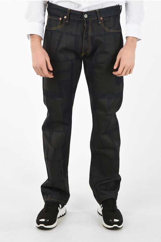 Comme Des Garçons JUNYA WATANABE LEVIS Printed Straight Fit Jeans