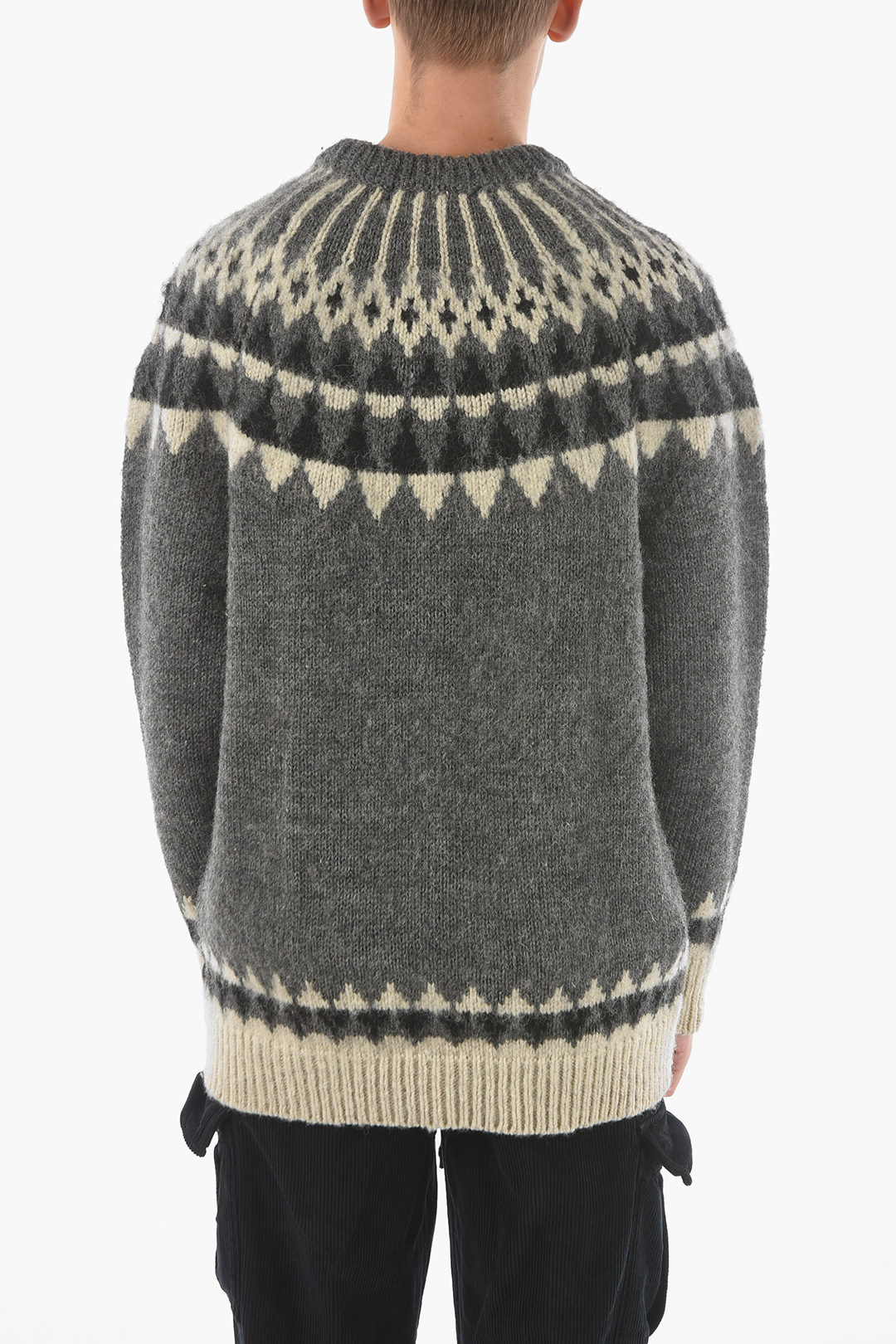 Comme Des Garçons JUNYA WATANABE Wool Chunky-knit Sweater