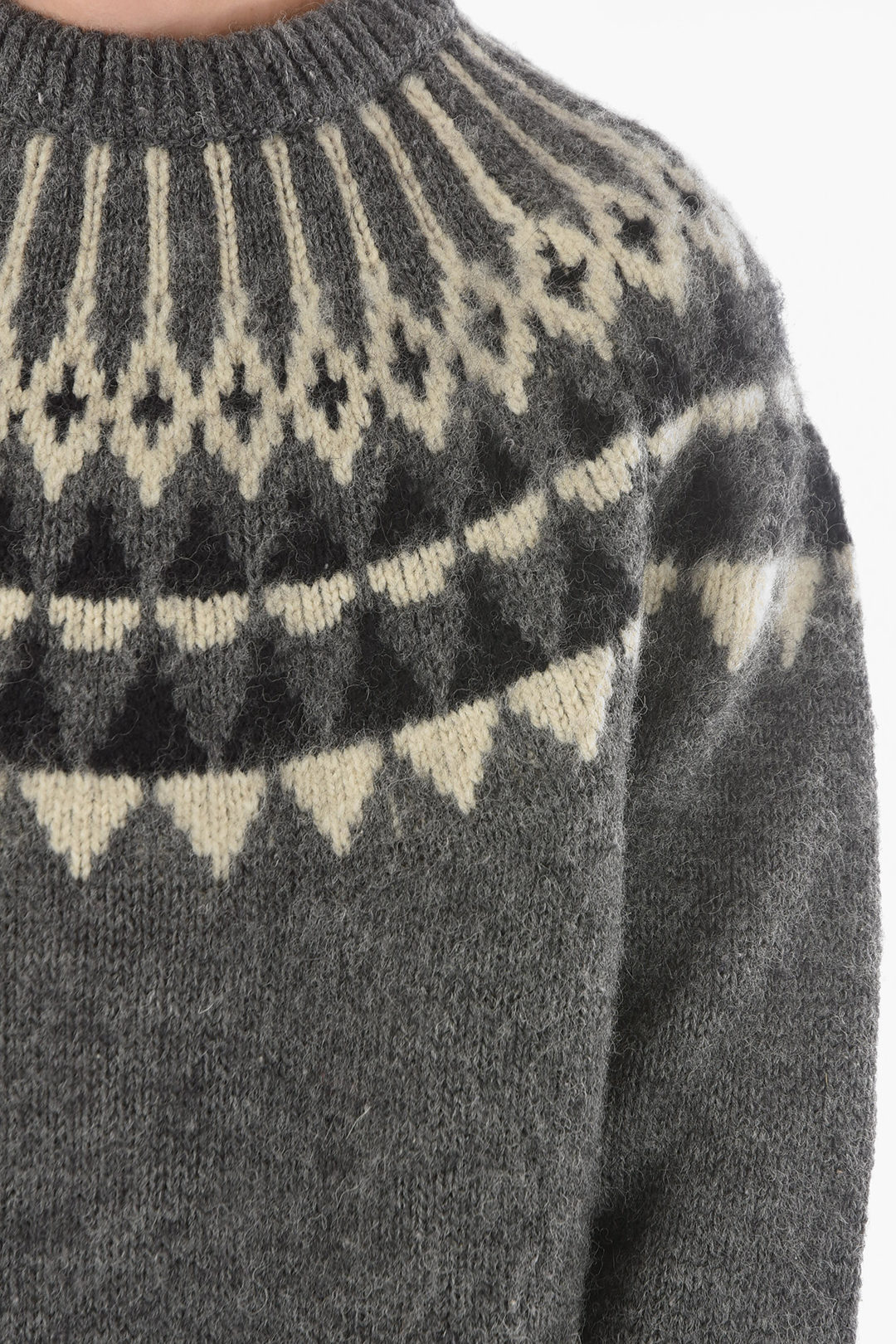 Comme Des Garçons JUNYA WATANABE Wool Chunky-knit Sweater