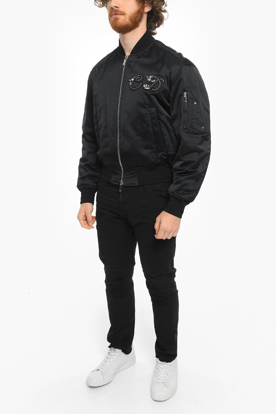 Dior KENNY SCHARF Nylon Padded Puffer with SADDLE Pockets