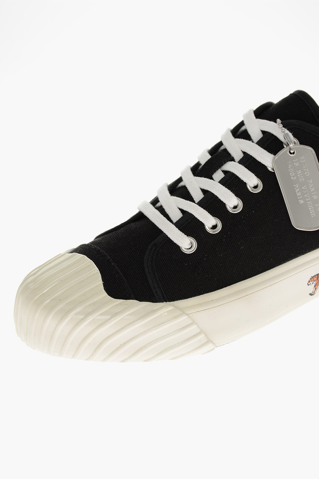 Kenzo KENZOSCHOOL Low Top Sneakers with Tiger Print men