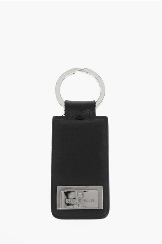 Keyring With Leathe…