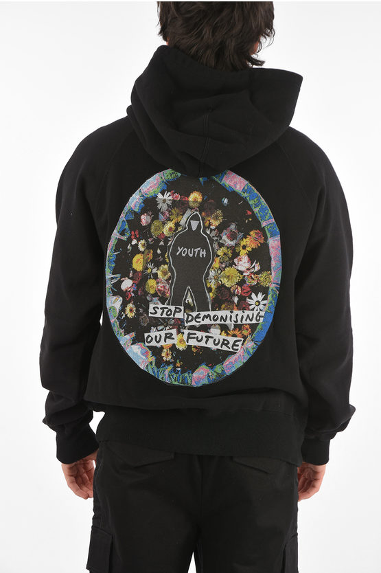 トップス KIDILL Jamie Reid Hoodie Shirts Edwin KIDILL JAMIE REID Back Printed YOUTH Hoodie men