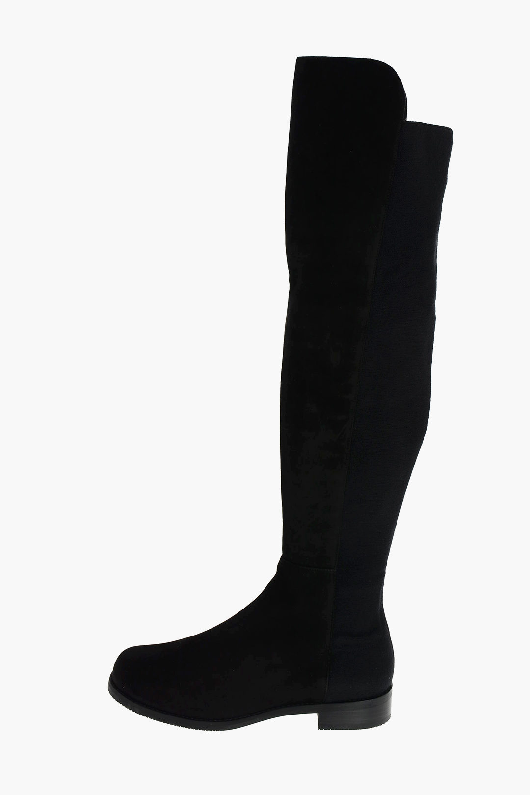 Stuart Weitzman Kneehigh Pull On Suede Boots with Elastic Back women