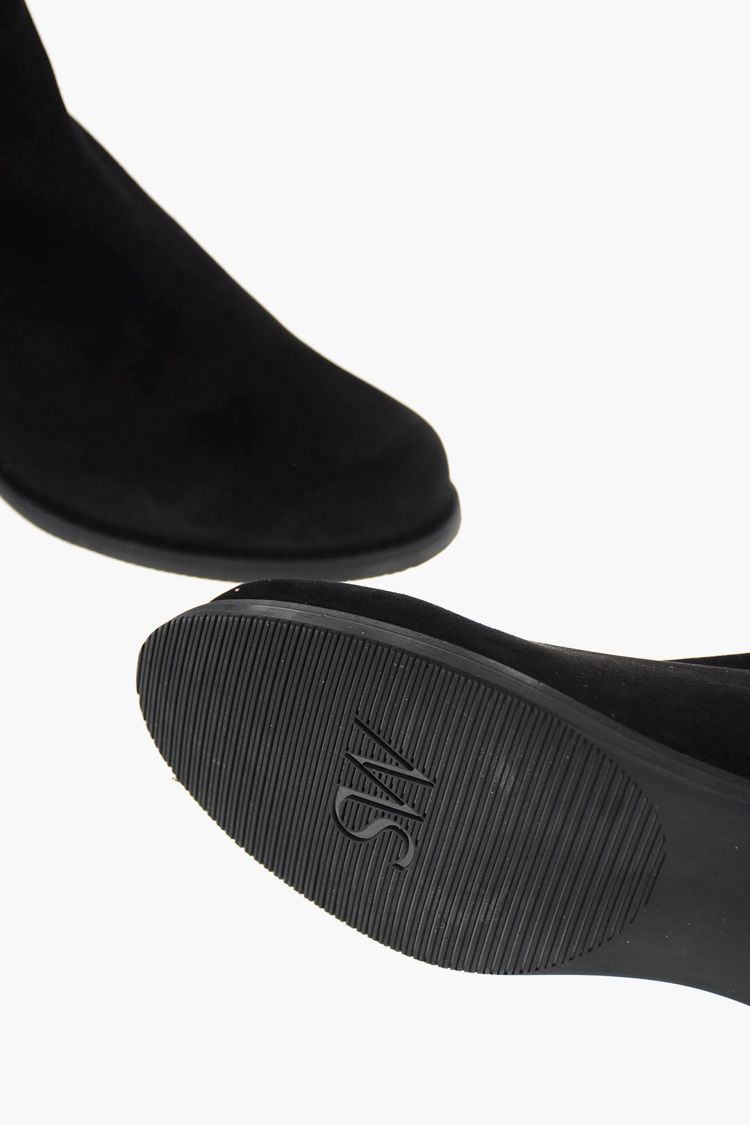 Stuart Weitzman Kneehigh Pull On Suede Boots with Elastic Back women