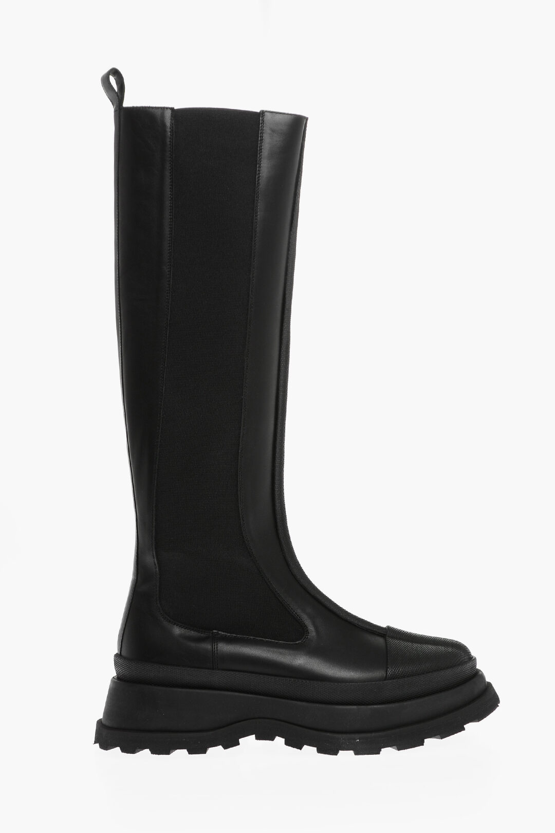 Jil Sander Knee-Lenght Leather Chelsea Boots women - Glamood Outlet