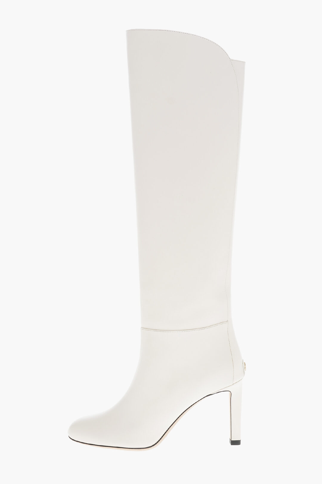 靴 Jimmy choo high heel boot Jimmy Choo Black Alizze 85 Leather Knee-High Boots | Harrods UK