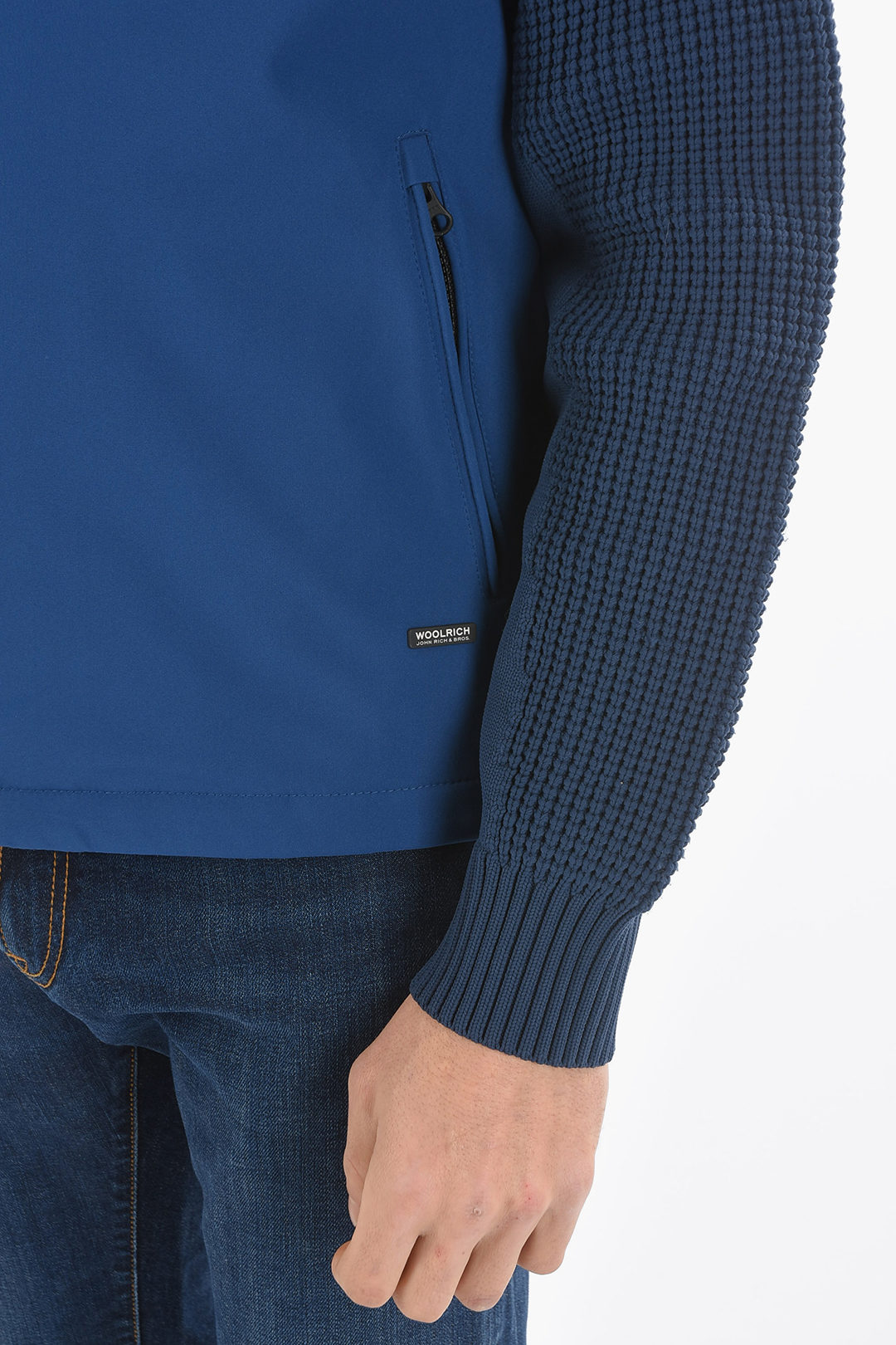 Woolrich knitted Sleeves PLUMRIN Track Jacket men Glamood Outlet