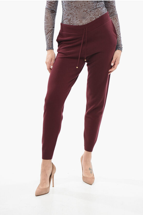 STELLA MCCARTNEY KNITTED SWEATPANTS WITH DRAWSTRING