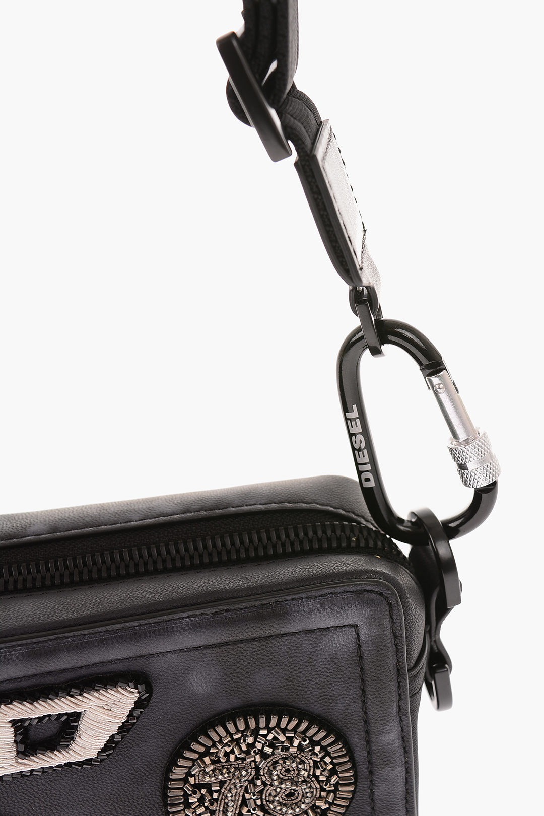 DIESEL Bag 大 Diesel KUB8 ROSA' Cross bodybag with pins women - Glamood Outlet