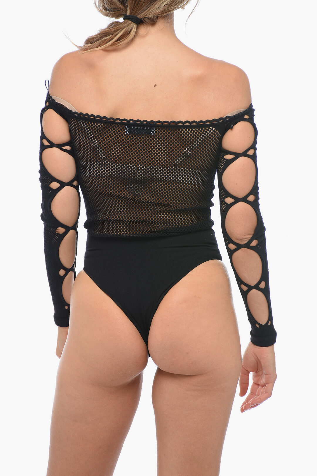 The Attico Lace Off-Shoulder Bodysuit damen - Glamood Outlet