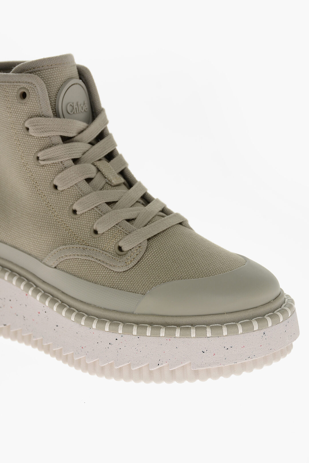 Chloe Lace-up LILLI Canvas Booties women - Glamood Outlet