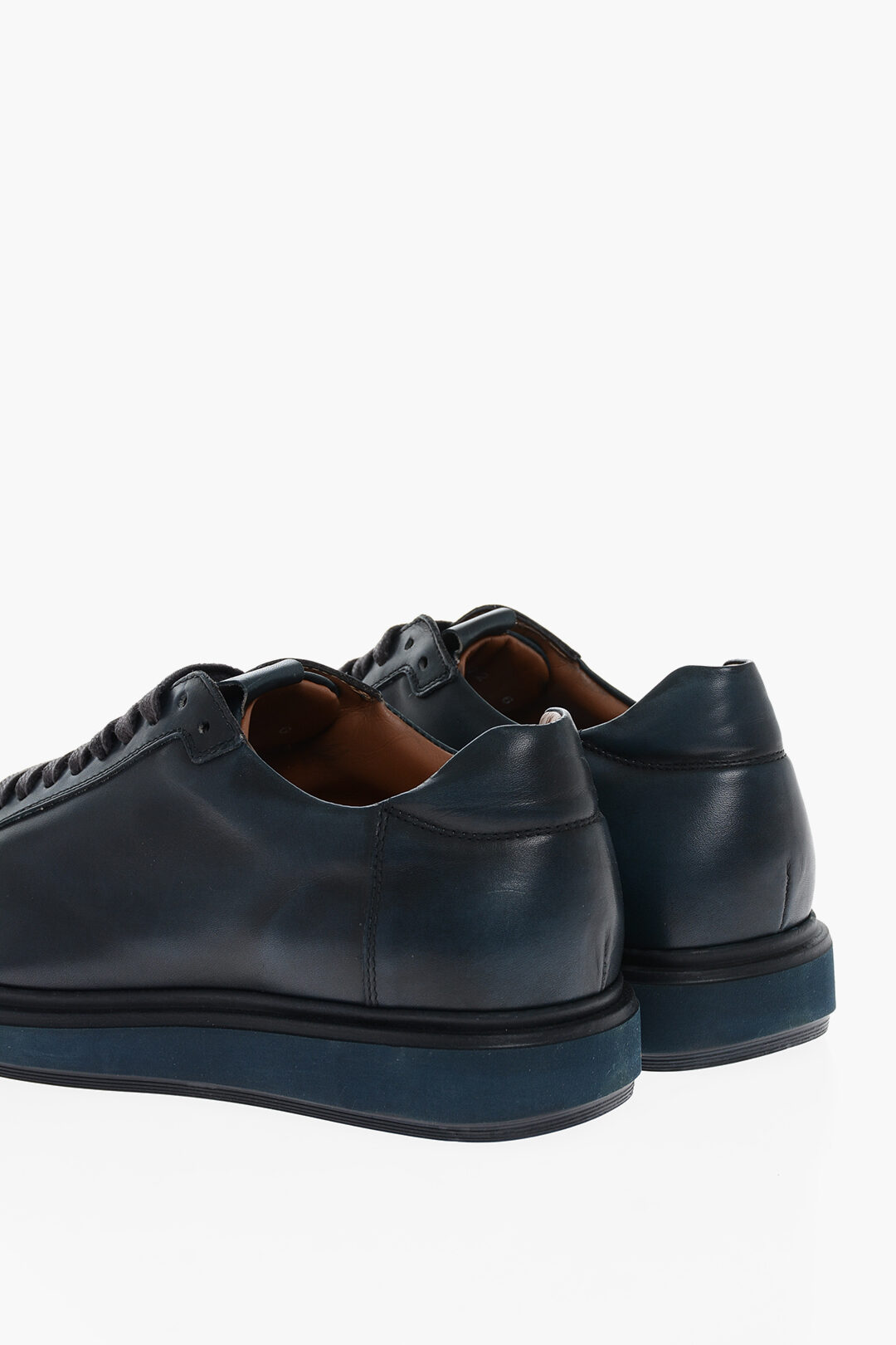 Corneliani Lace-up Low-top Sneakers with Ton sur Ton Sole men - Glamood ...