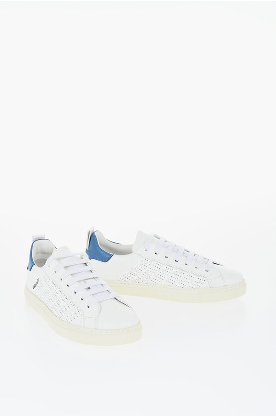 Dsquared2 Lace-up San Diego Leather Sneakers