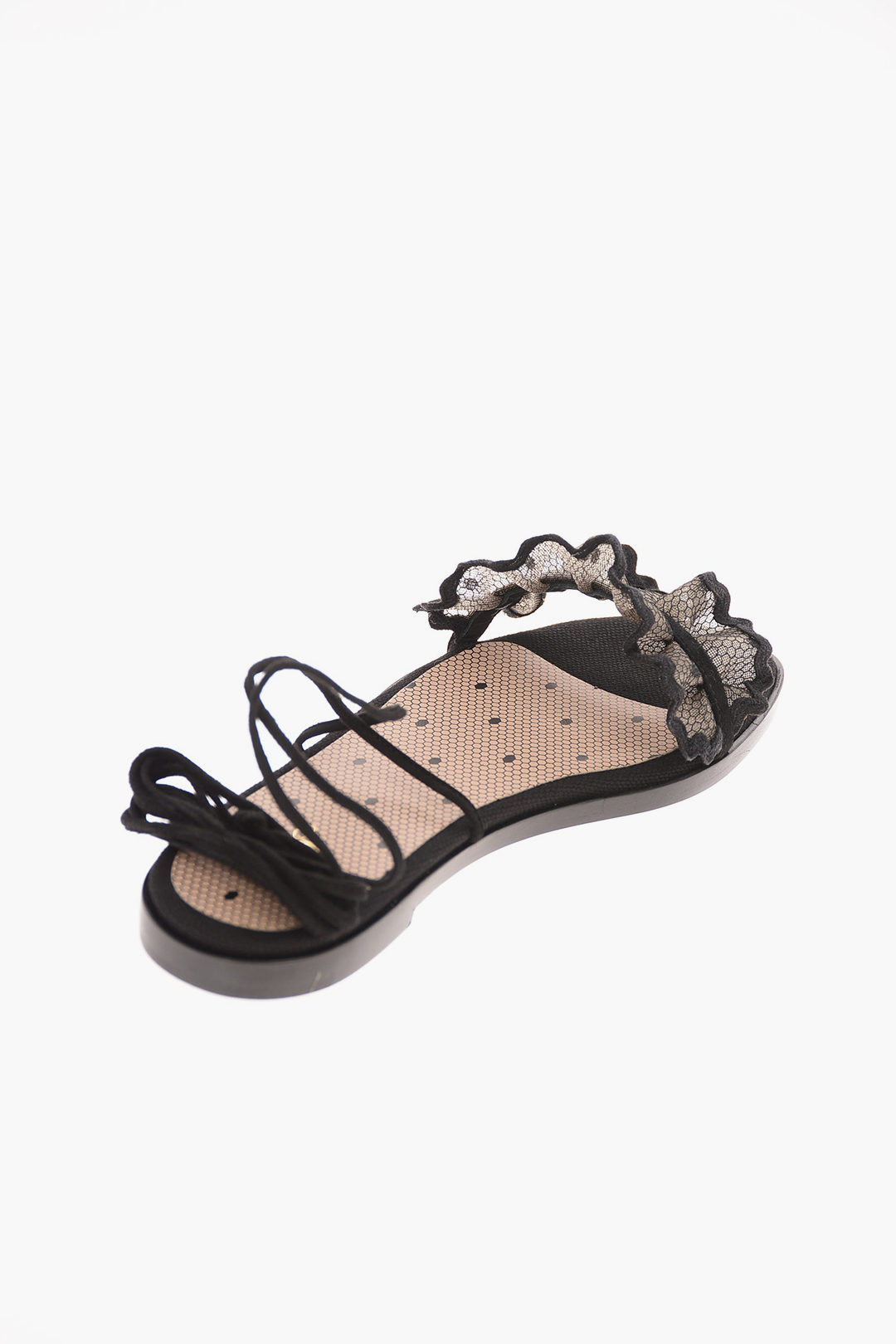 LacedUp Designer Shoes Spring 2016 Trend  Nordstrom  Valentino sandals  Black lace up shoes Women shoes