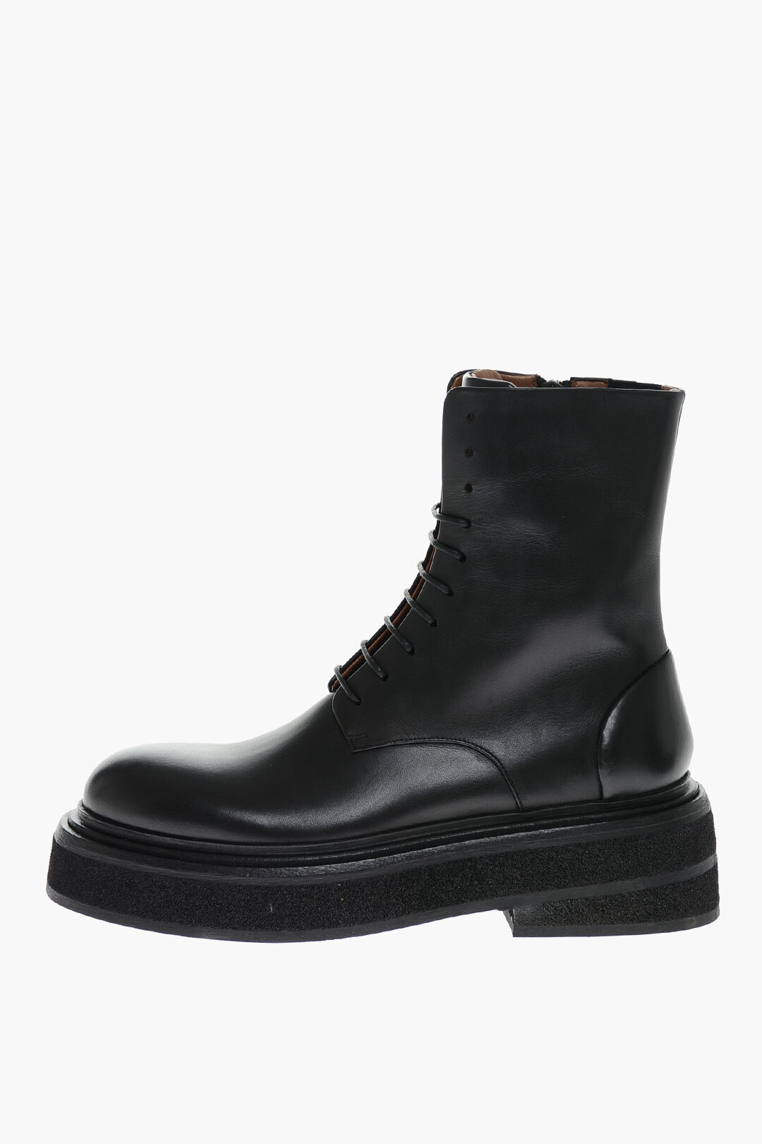 Marsell Lace-up ZUCCONE Combat Booties with Inner Zip women