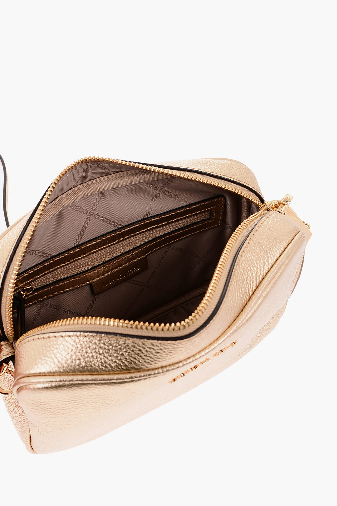 Michael Kors Lamè Leather JET SET Crossbody Bag women - Glamood Outlet