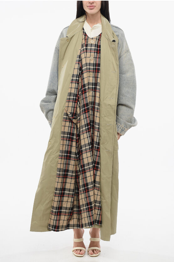 Layered Coat With D… - image