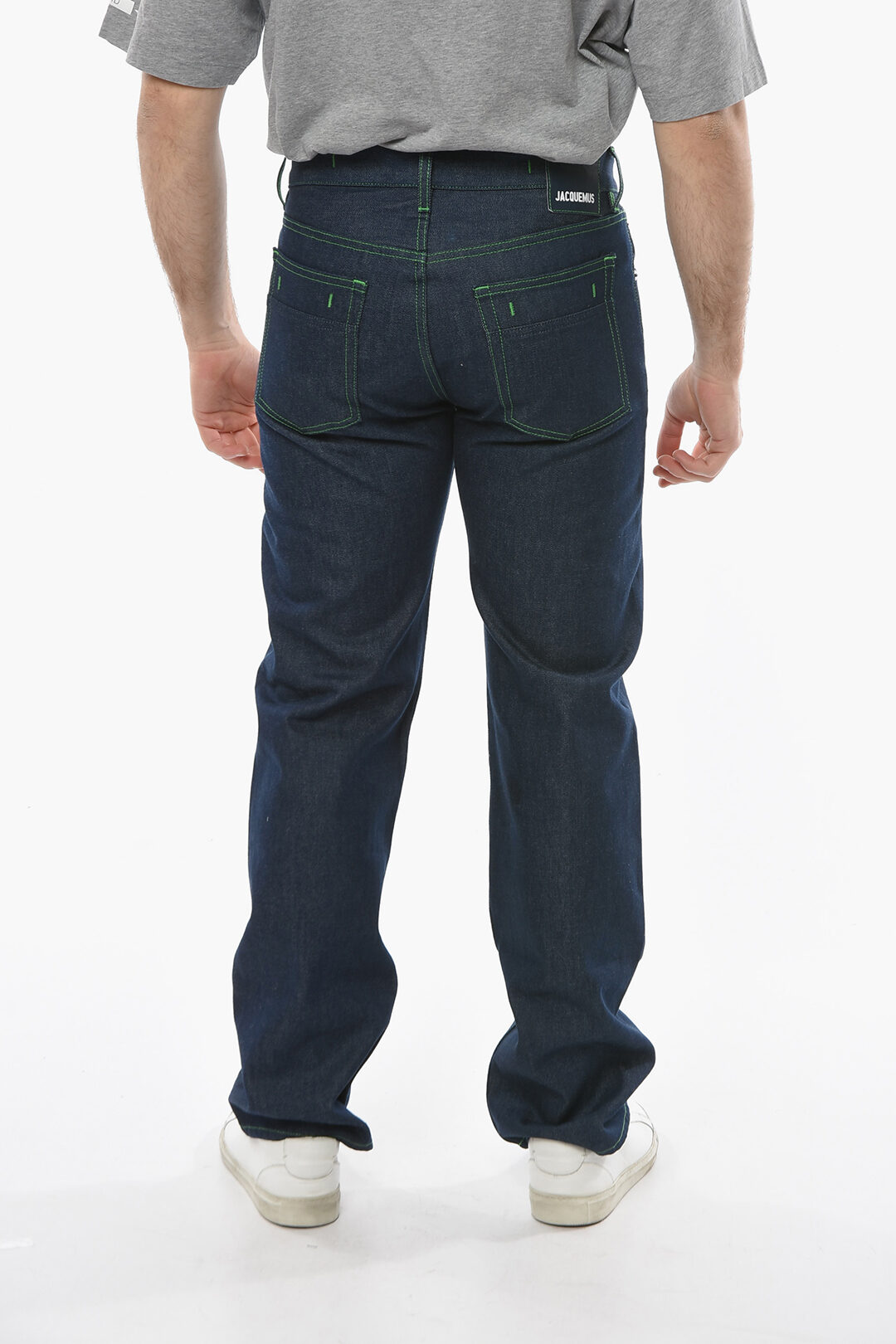 jacquemus ジャックムス LE SPLASH ジーンズ Jacquemus LE SPLASH Dark Wash FRESA Denims with Visible