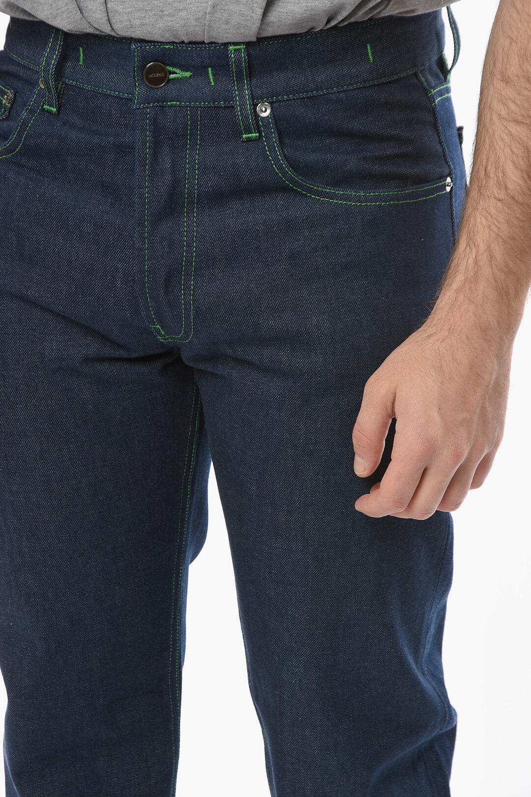 jacquemus ジャックムス LE SPLASH ジーンズ Jacquemus LE SPLASH Dark Wash FRESA Denims with Visible