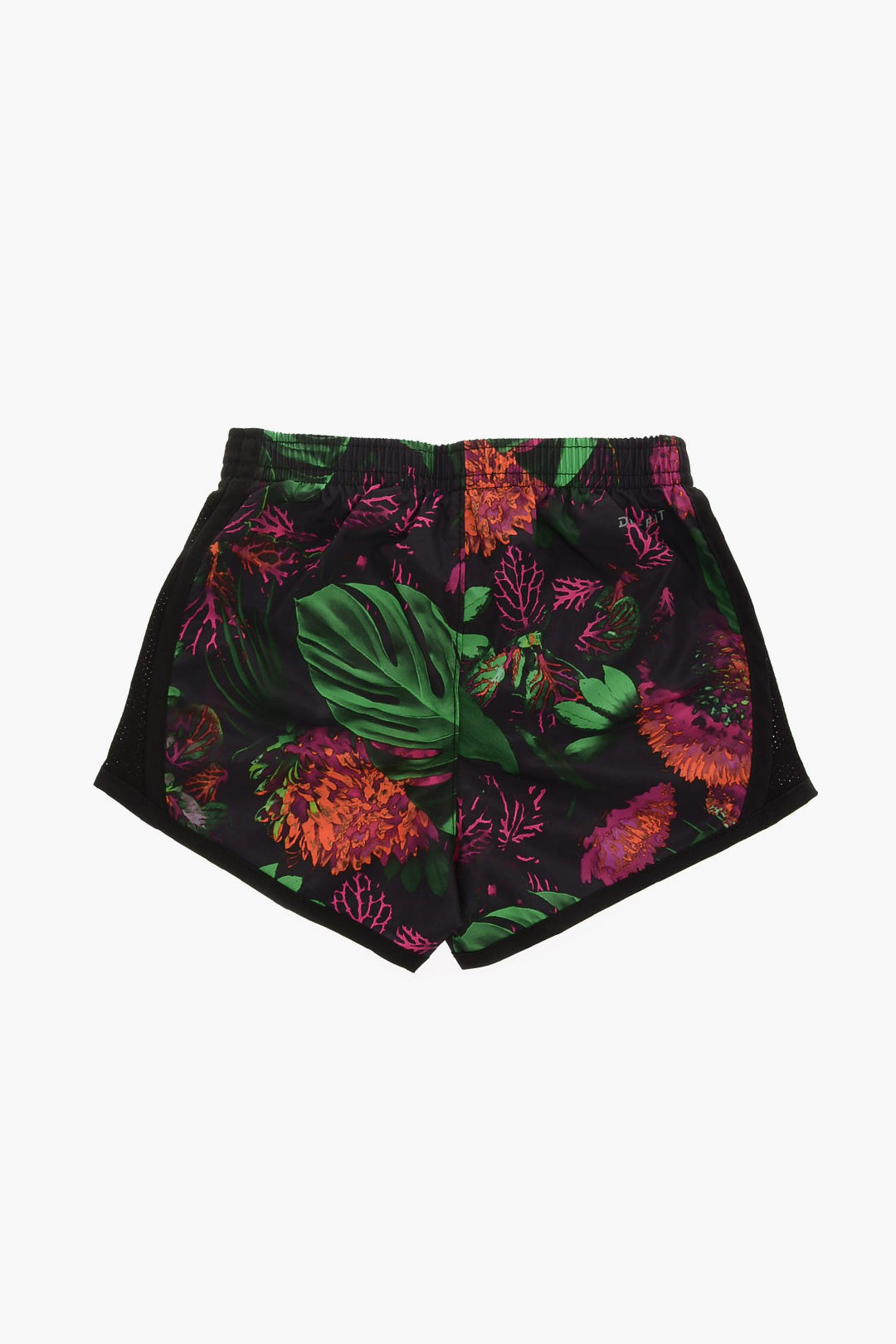 nike leaf print shorts