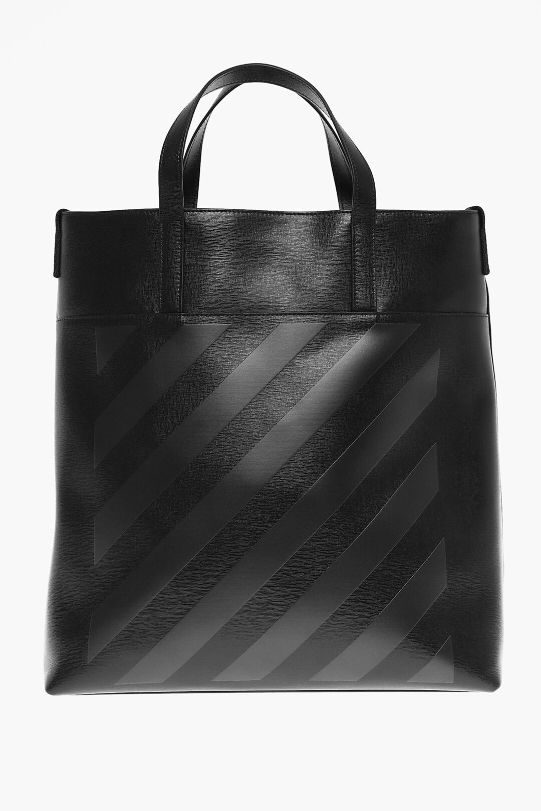 Off-White Leather 3D DIAG SAFF Tote Bag men - Glamood Outlet