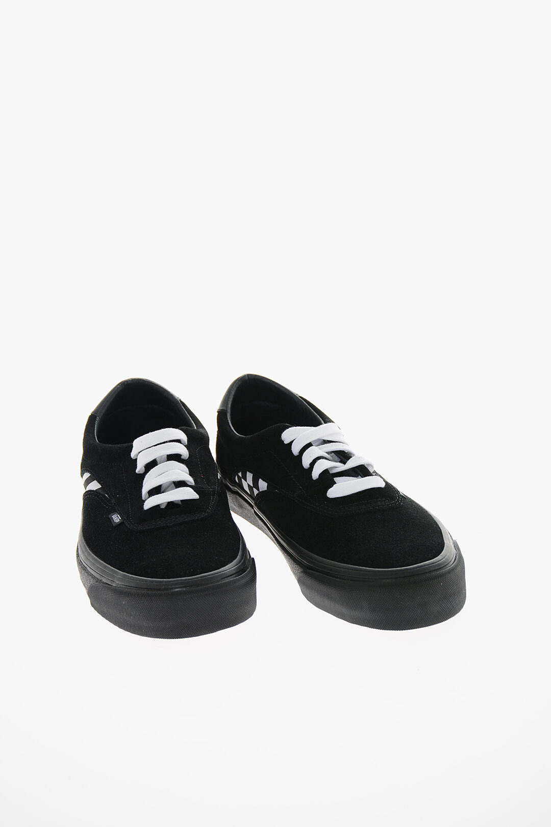 Vans Leather NI SP Sneakers with Canvas Checkerboard Details men - Glamood Outlet