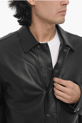 Outlet Neil Barrett men Leather Jackets - Glamood Outlet Outlet Neil Barrett men Leather Jackets - Glamood Outlet