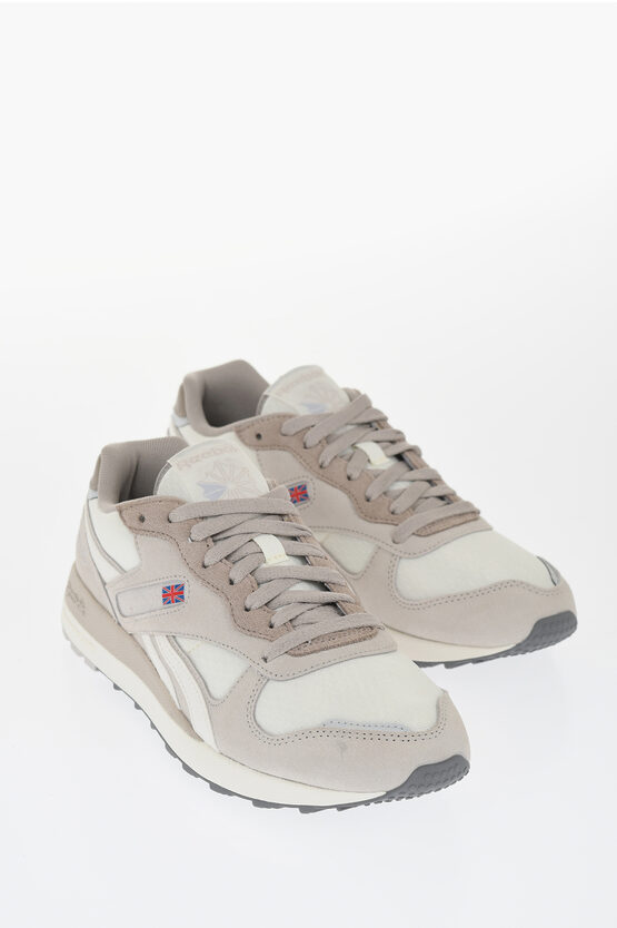 Reebok Leather And Fabric Dl5000 Low Top Sneakers