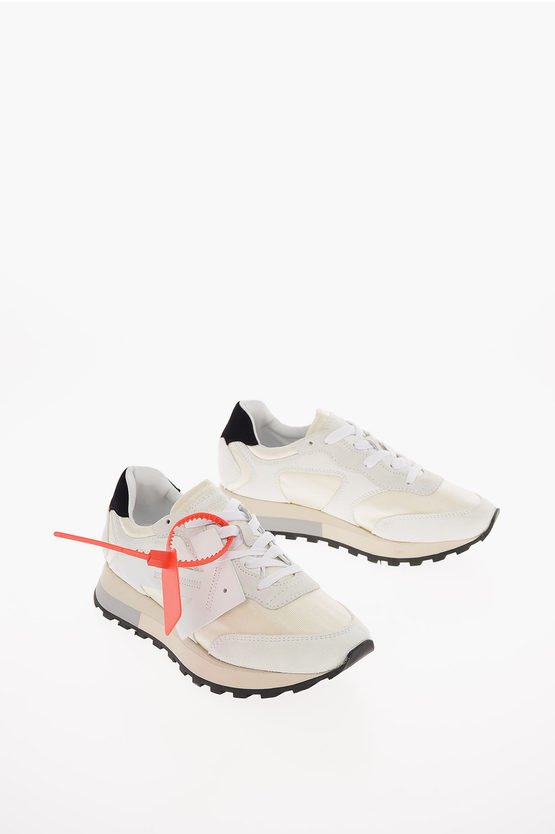 Off-White Leather and fabric HG RUNNER Sneakers women Glamood Outlet
