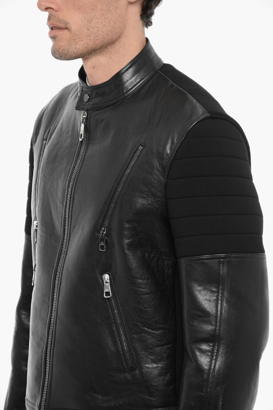 ジャケット・アウター made in ITALY Neil BarreTT jkt coat ee Neils Barrett Leather Jacket – Justin Reed
