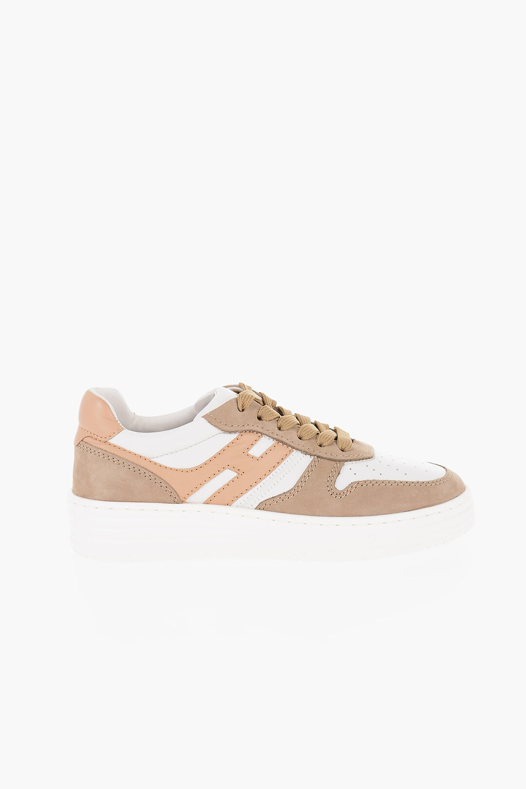 【送料&関税込】Hogan H360 Sneakers Hogan Leather And Suede H360 Low-Top Sneakers women