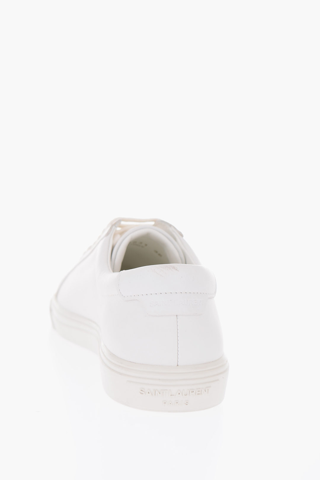 Saint Laurent Leather ANDY Sneakers with Side Logo women - Glamood Outlet