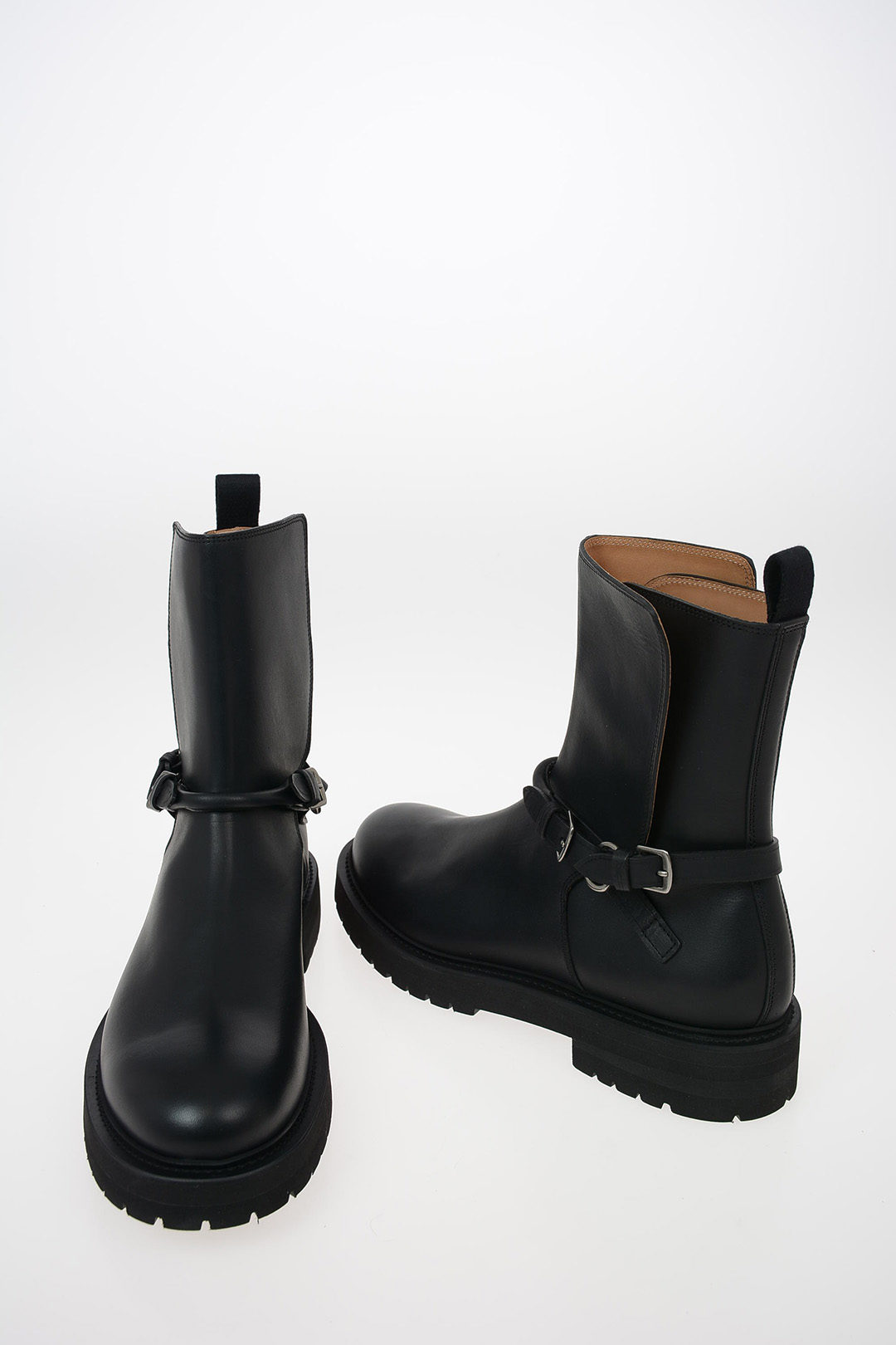 Bottega Veneta Leather Ankle Boot men Glamood Outlet