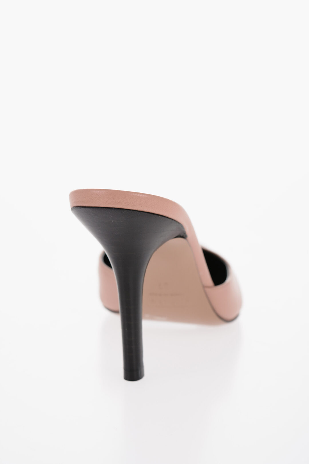 Paris Texas Leather ASHLEY Mules with Crocodile Effect Toe