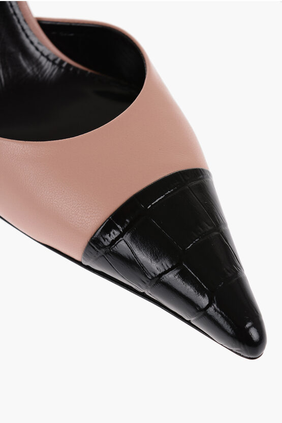 サンダル・ミュール Paris Texas Decollete Ashley Mule With Crocodile Leather Paris Texas Ashley Mule | italist