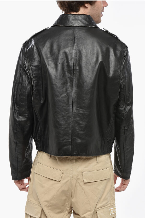 D*2様 【DSQUARED2】　RAW EDGE AVIATOR JACKET DSQUARED2】RAW EDGE AVIATOR JACKET